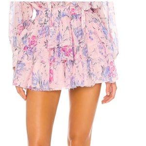 LoveShackFancy Brynlee Skirt NWT
